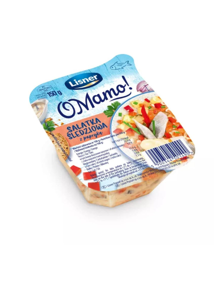 1101Lisner O Mamo Herring Salad With Paprika 6x140g PLN - 12