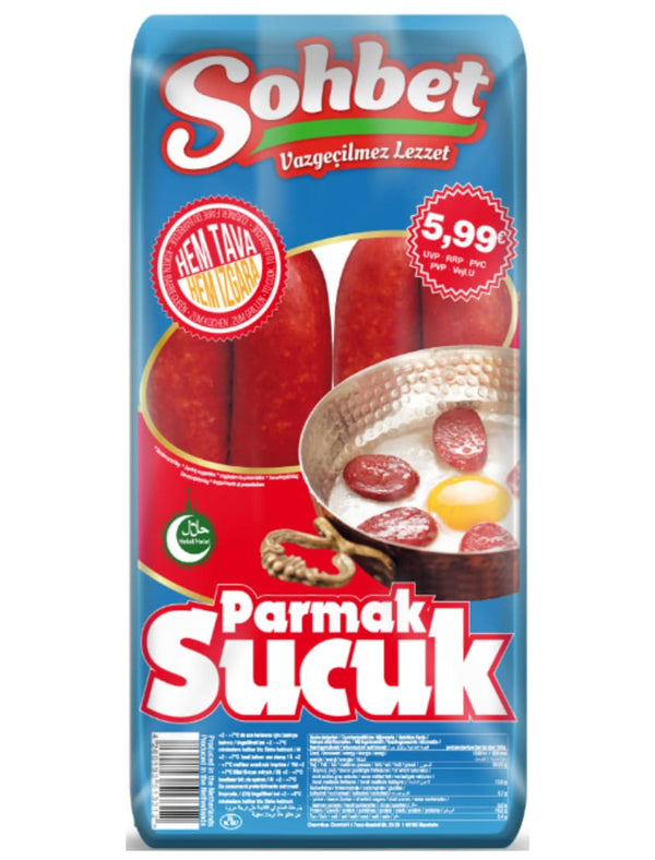 11428 Yorem Sohbet Parmak Sucuk 9x1kg - 175