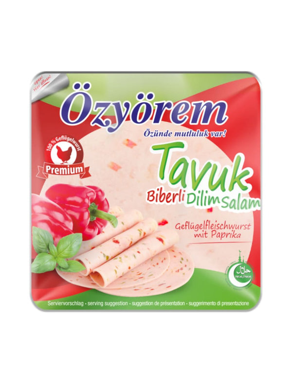 11449 Ozyorem Tavuk Biberli Dilim Salam Premium 12x200g - 39