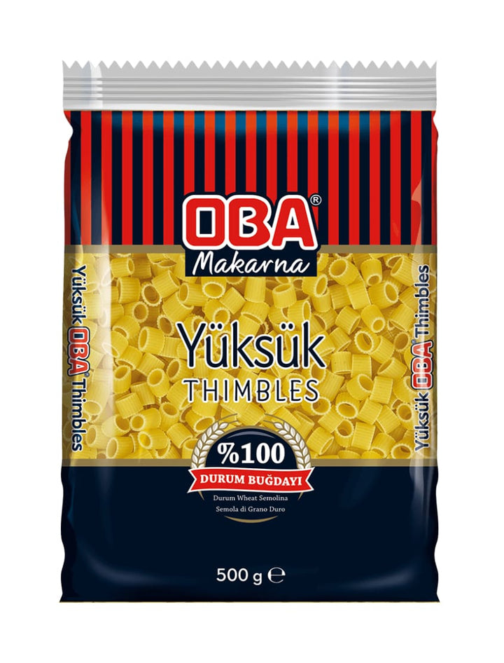 3400 Oba Makarna Thimbles 20x500g - 8