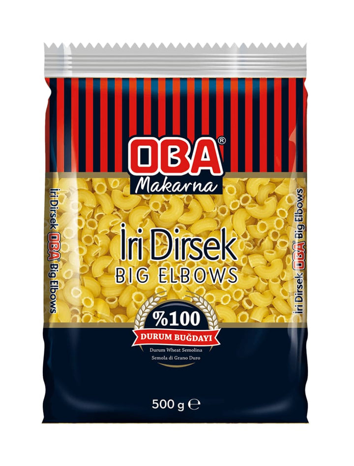 3401 Oba Makarna Big Elbow 20x500g - 8