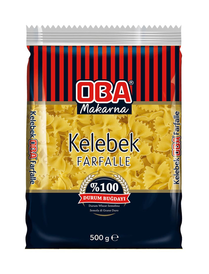 3406 Oba Makarna Farfalle 20x500g - 8