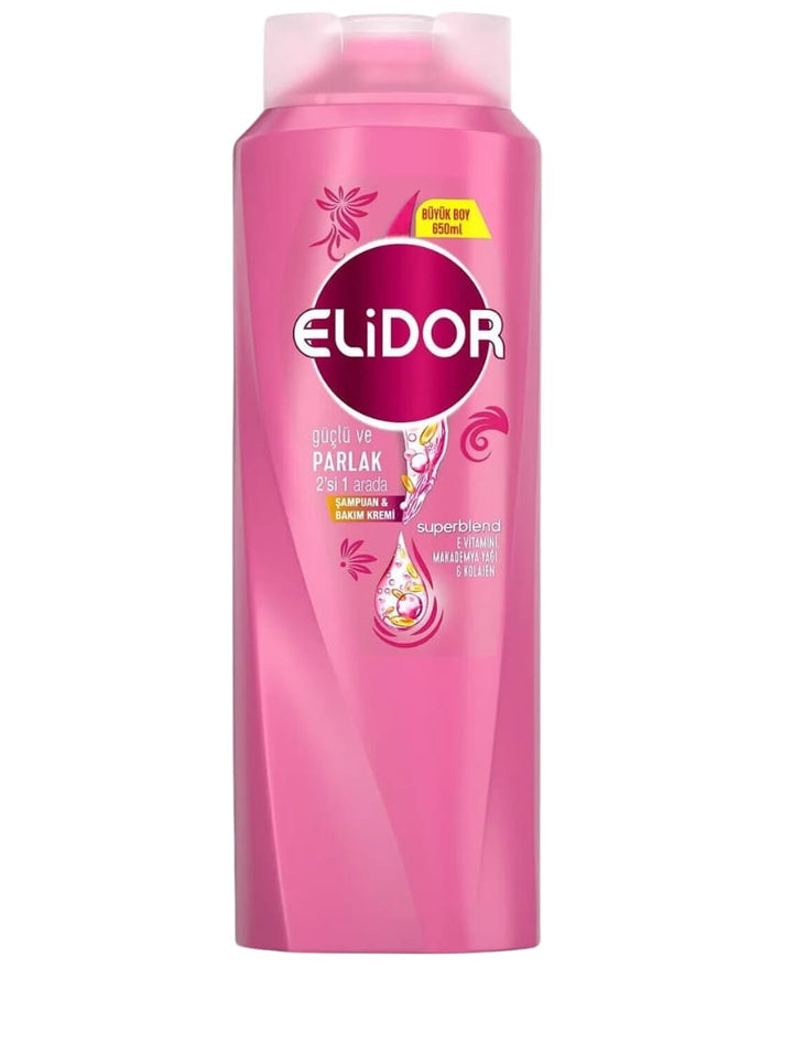 3807 Elidor Shampoo 2in1 Powerful Bright 16x500ml - 35