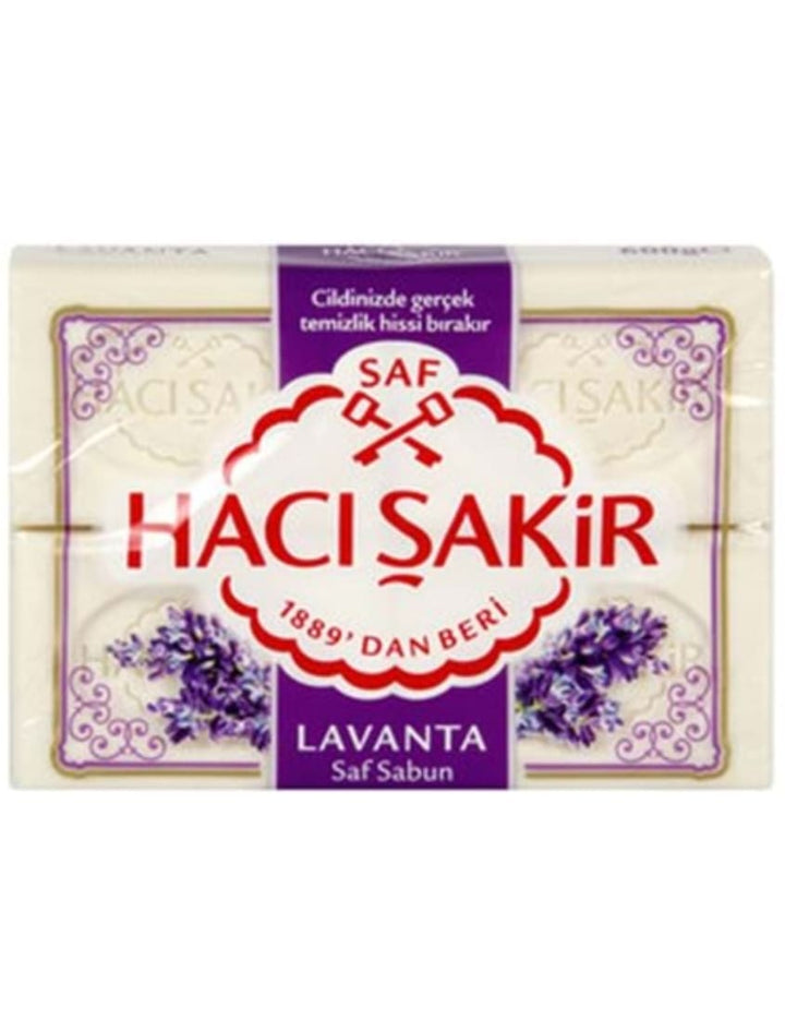 3809 Haci Sakir Soap Lavender 15x600g - 39