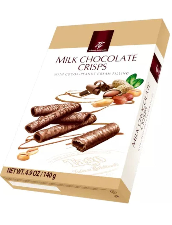 4114 Tago Milk Chocolate Crisps With Cocoa-Peanut Cream Filling 10x140g PLN - 21