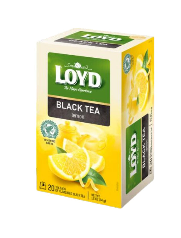 4121 Loyd Tea Black TeaLemon 8x20x1,7g - 15