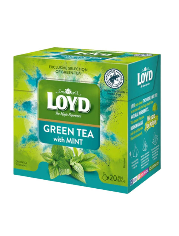 4138 Loyd Tea Green Tea Mint 10x20x1,5g - 15