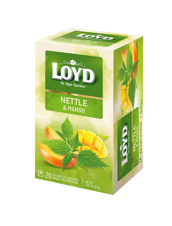 4165 Loyd Tea Nettle Mango 8x20x1,5g - 15