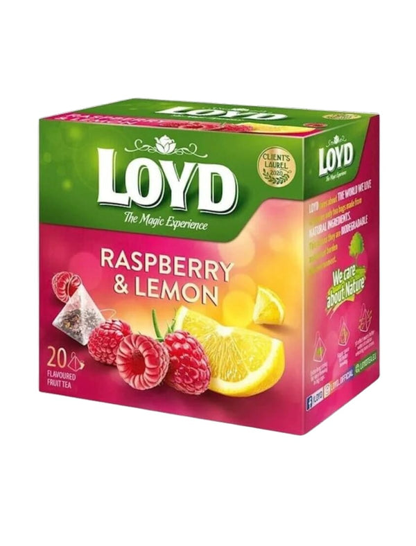 4184 Mokate Tea Loyd Tea Exp Raspberry Lemon 10x20x2g - 15