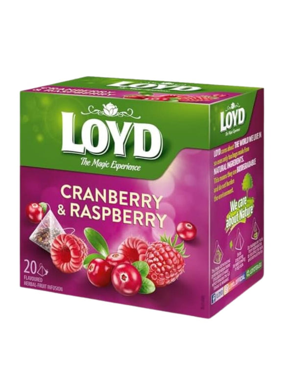 4195 Loyd Tea Cranberry Raspberry 10x20x2g - 15