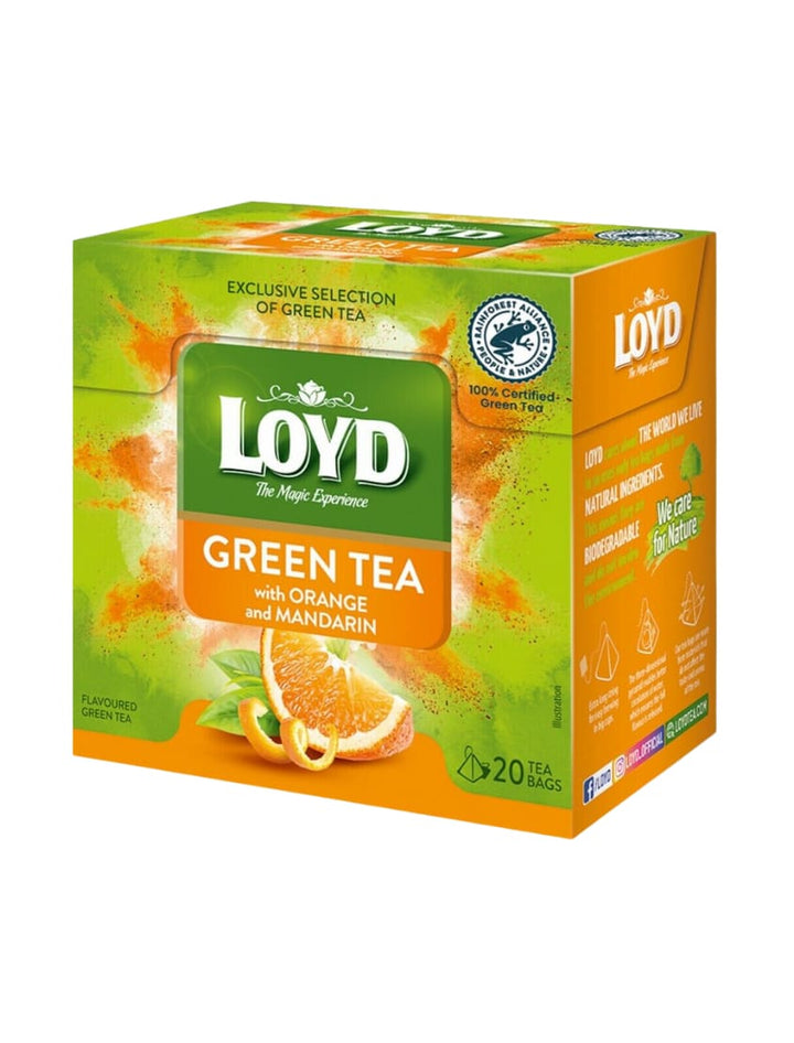 4203 Loyd Tea Green Tea Orange Mandarin 10x20x1,5g - 15