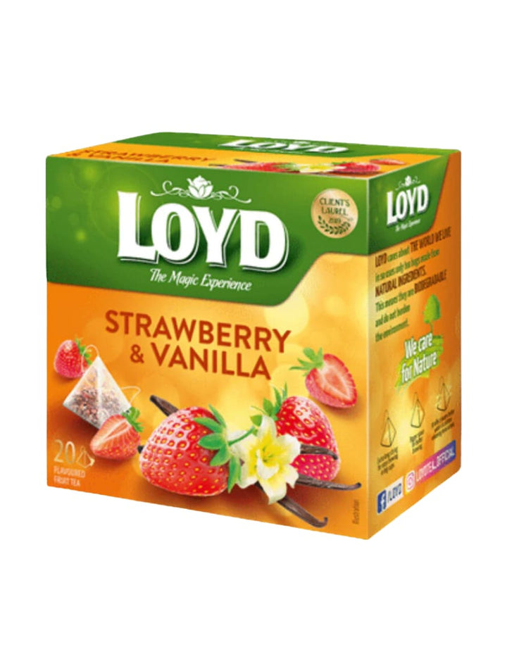 4205 Loyd Tea Strawberry Vanilla 10x20x2g - 15