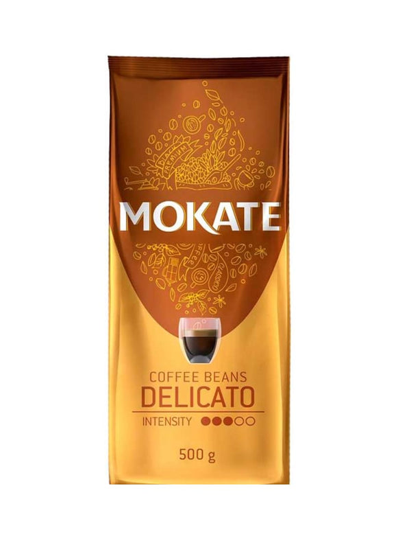 4246 Mokate Ustron Delicato Coffee Beans 8x500g - 99