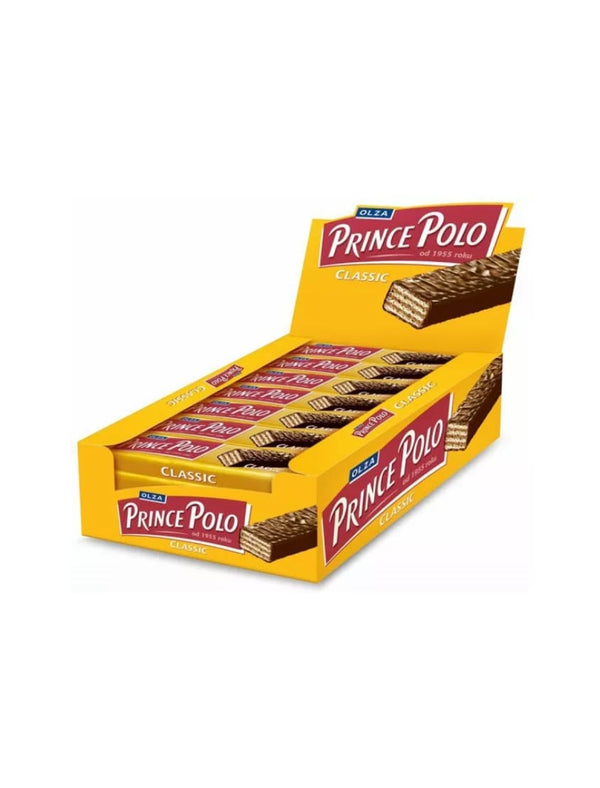 4307 Prince Polo Classic Crispy Wafer With Cocoa Cream Topped With Chocolate 28x17,5g - 5