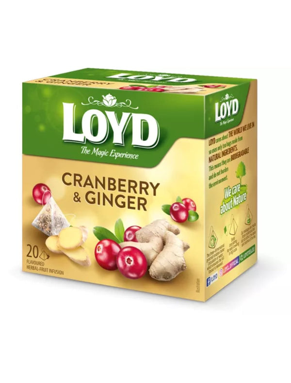 4941 Loyd Tea Cranberry Ginger 10x20x2g PLN - 15