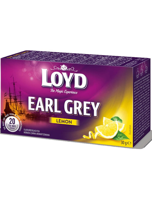 4946 Loyd Tea Earl Grey Lemon 10x20x1,5g - 15