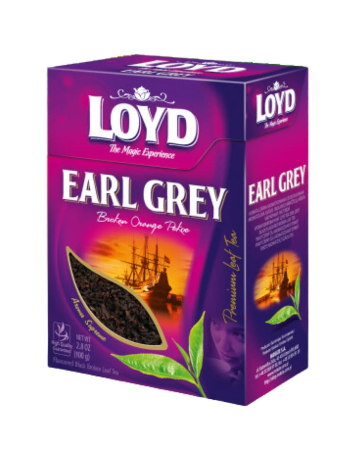 4947 Loyd Tea Earl Grey Broken Orange Pekoe 10x100g - 16