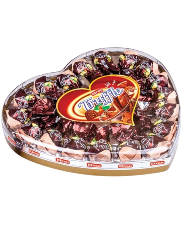 5114 Elvan Truffle Kalp Hazelnut 12x280g - 39