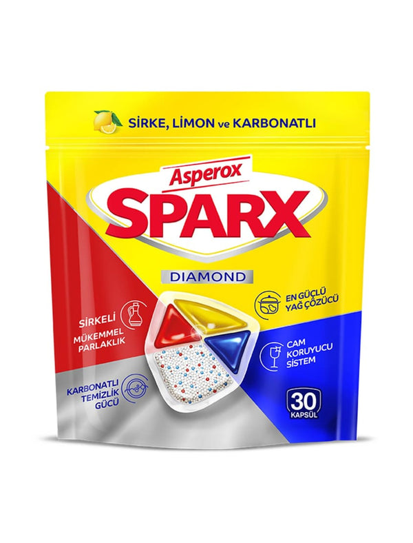 5203 Asperox Sparx Oppvaskmaskin Vaskemiddel Såpe30Tab 6x351g - 79