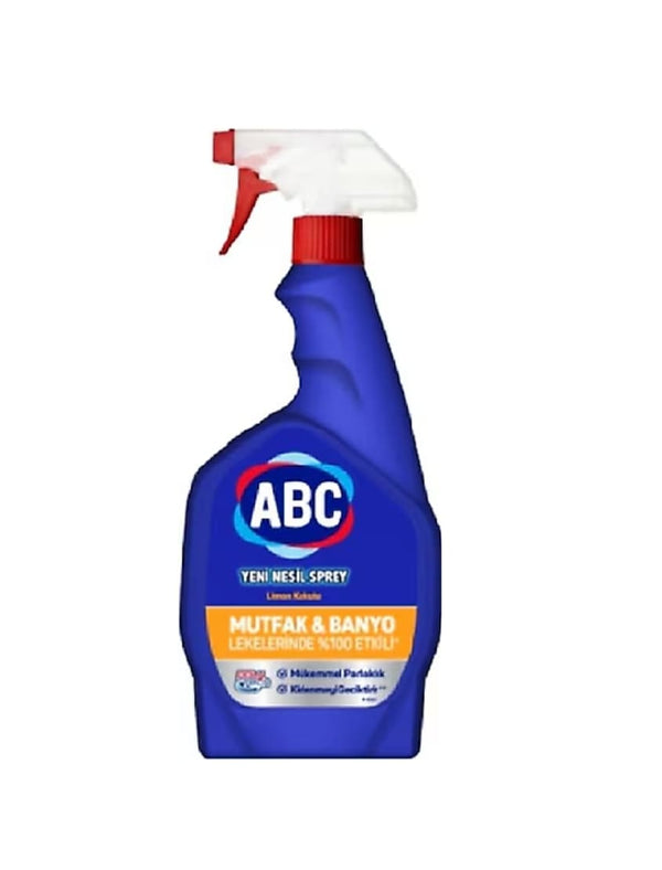 5214 Abc Spray Bad Kjøken Sitron 20x750ml - 25