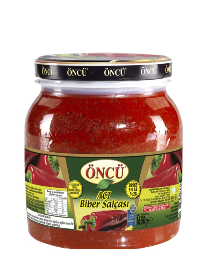 6128 Oncu Sterk Paprika Pure 6x1650g - 125