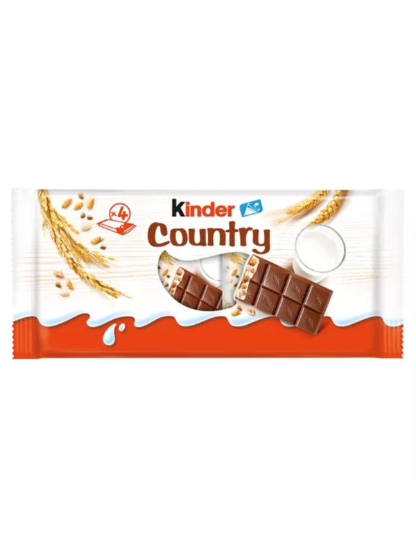 7215 Kinder Country Milk Chocolate With Milk Filling And Cereals 24x94g - 21