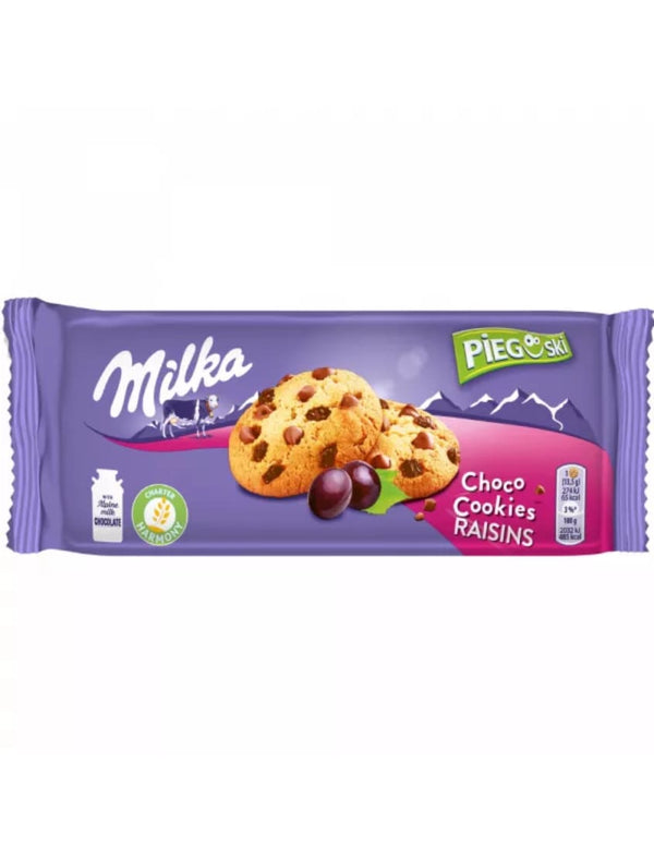 7221 Milka Choco Cookie Raisins Chocolate And Raisins Cookies 24x135g - 19