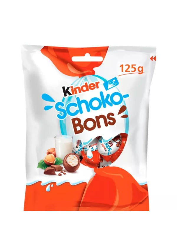 7224 Kinder Schoko-Bons Milk Chocolates With Milk Filling And Nuts 16x125g - 35