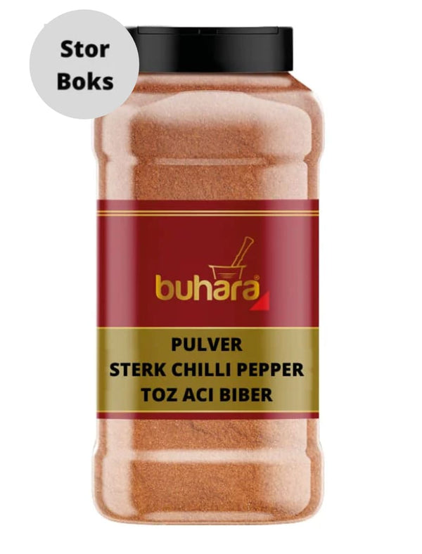 9502 Buhara Sterk Chilli Pepper 6x500g (Stor Boks) - 43